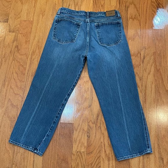 Lucky Brand Authentic Straight Crop Blue Jeans Size 10/30 Pockets - Picture 3 of 14